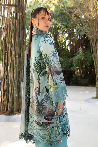 Maria B Printed three piece suit PV-3069