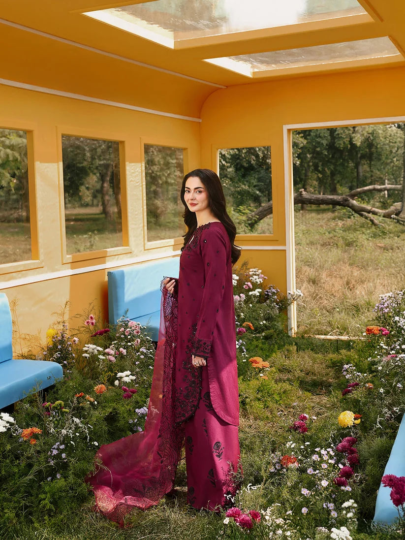 ALLYS Embroidered lawn 3 Piece PV-3000