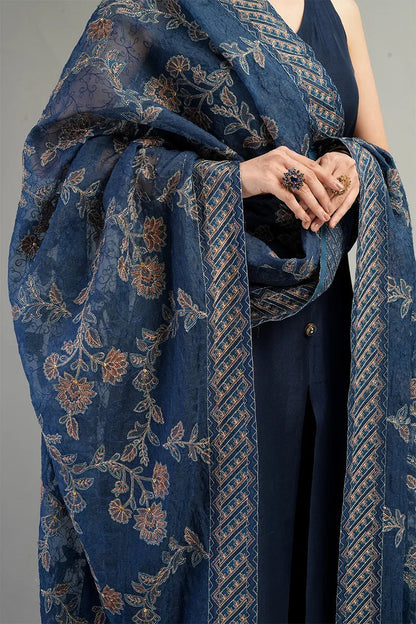 Dhanak 3-Piece Embroidered Dress D-GD 53