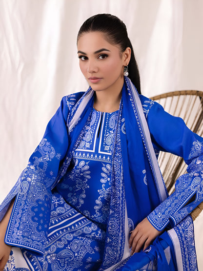 ZARA SHAHJAHAN Printed 3 Piece Suit PV-3049