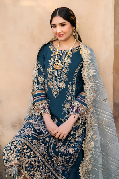 Mushq Embroidered lawn 3 Piece PV-3013
