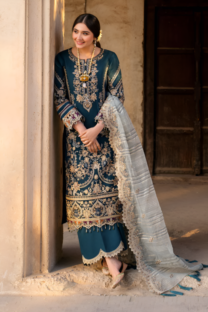 Mushq Embroidered lawn 3 Piece PV-3013