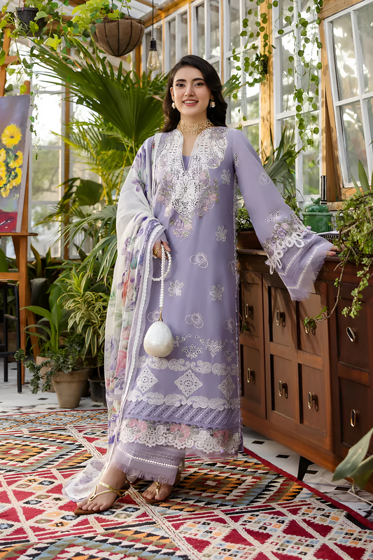 Elaf ChikenKari Embroidered 3 Piece Lawn PV-3038