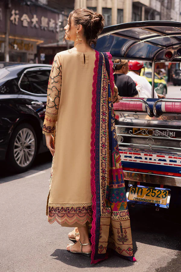 Marjjan Lawn 3 Piece Embroidered Dress PV-1021