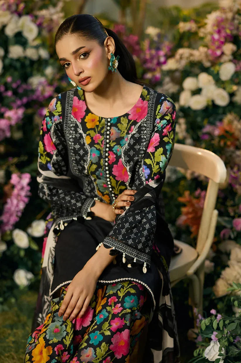 Charizma Printed three piece suit PV-3071