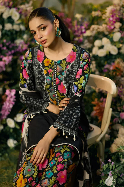 Charizma Printed three piece suit PV-3071