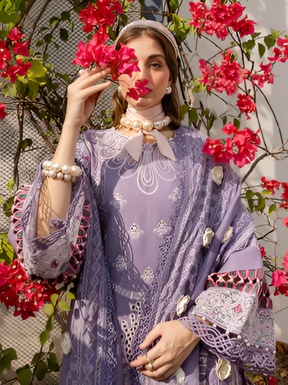 PARISHAY Summer 3 Piece Lawn Embroidered PV-3060