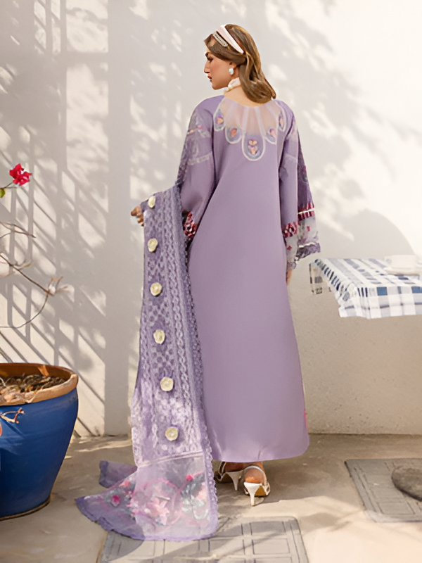 PARISHAY Summer 3 Piece Lawn Embroidered PV-3060