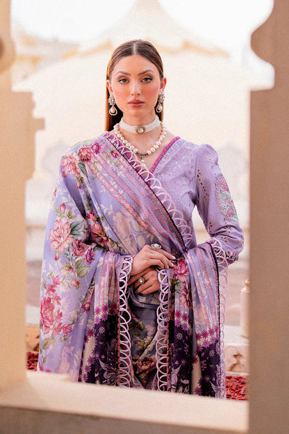 Zarposh Lawn 3 Piece Embroidered Suit PV-582