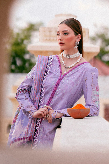 Zarposh Lawn 3 Piece Embroidered Suit PV-582