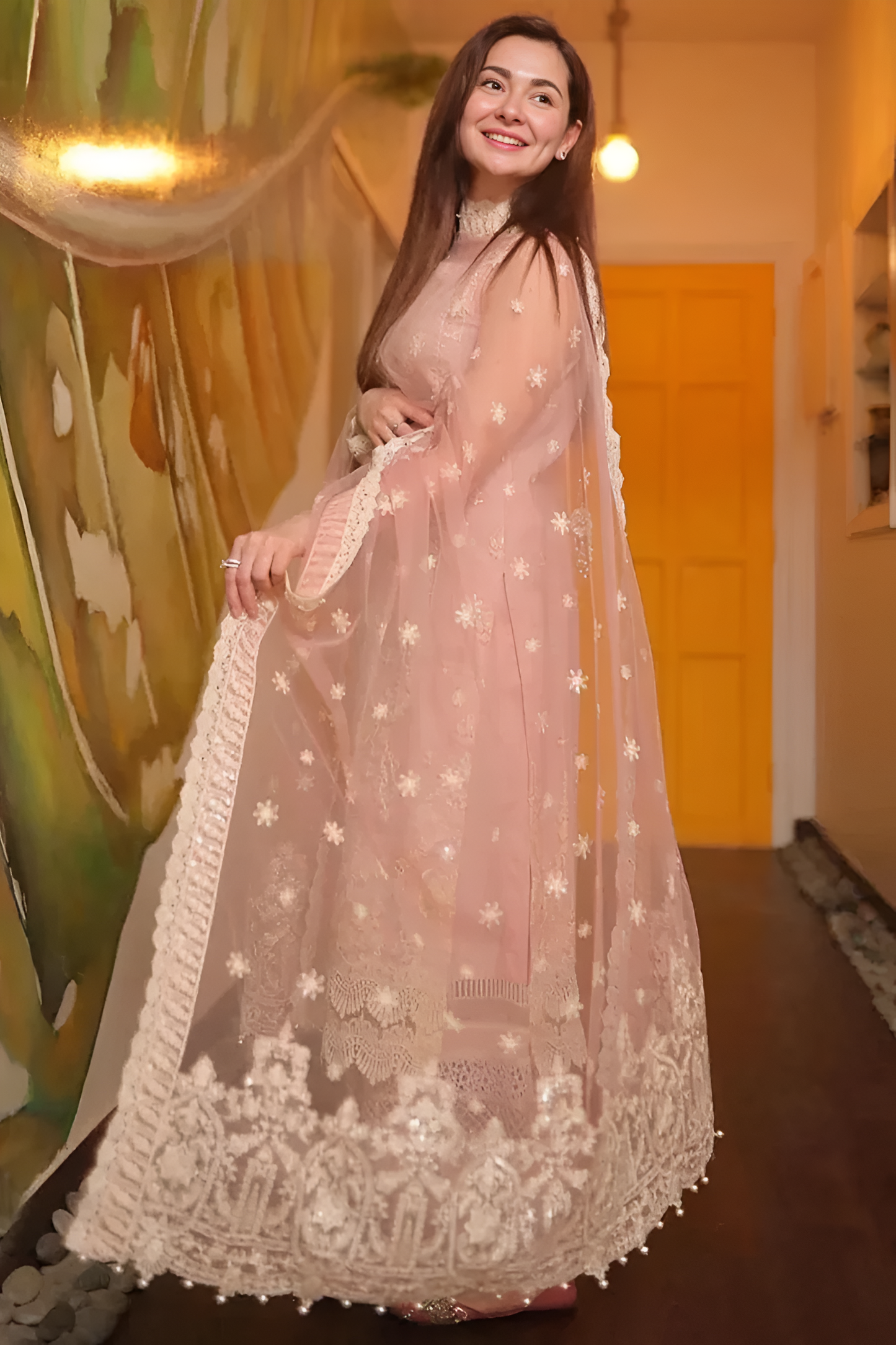Poshak Villa Embroidered Lawn Dress 3 Piece PV-151