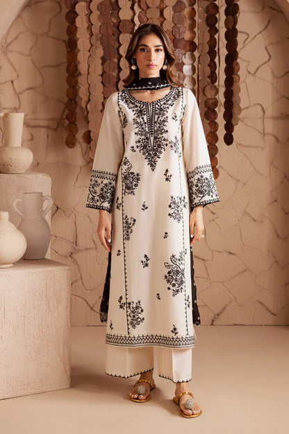 Poshak Villa Embroidered Lawn Dress PV-1019
