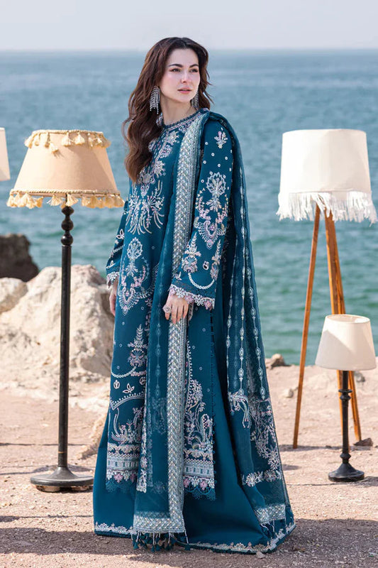 Poshak Villa 3-Piece Embroidered Lawn PV-577