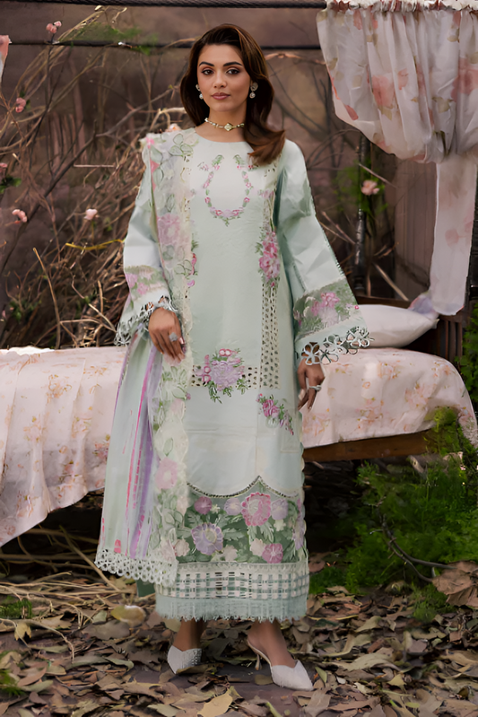 Parishay Embroidered lawn 3 Piece PV-3006