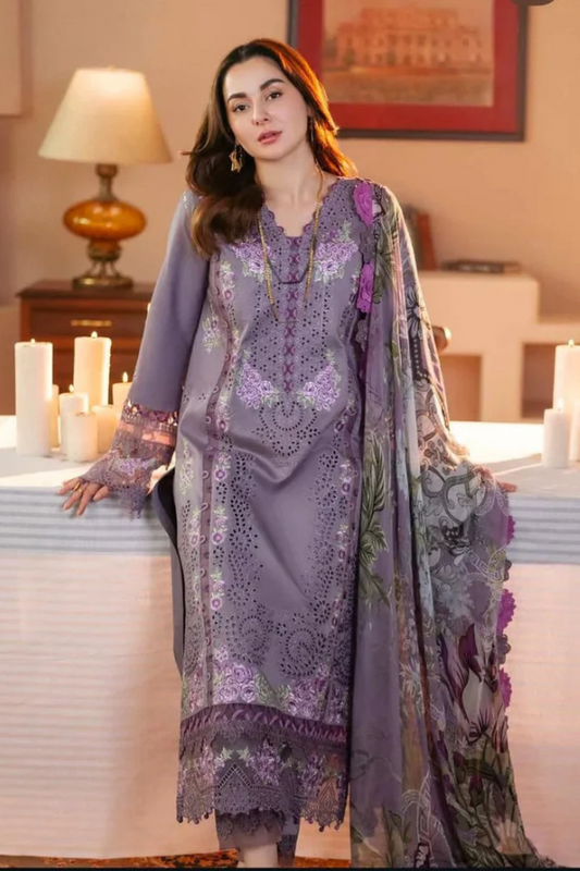 PV- Lawn Dress D- 022