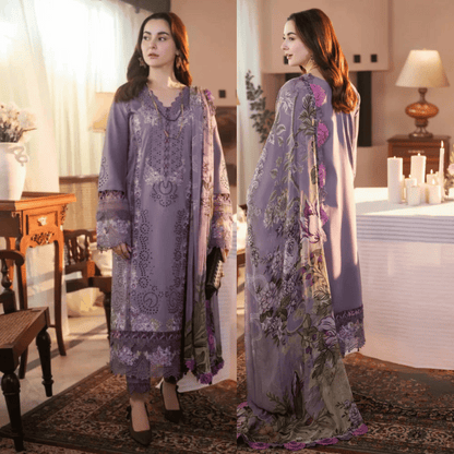Jade 3 Piece Lawn Chickenkari Embroidered Suit PV-587