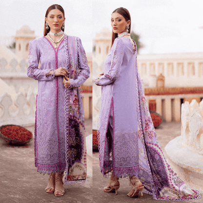 Zarposh Lawn 3 Piece Embroidered Suit PV-582