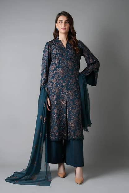 Bareeze Embroidered 3 Piece Lawn PV-3024
