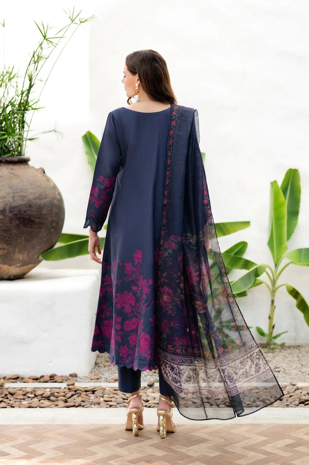 PV - Lawn Dress K-4046