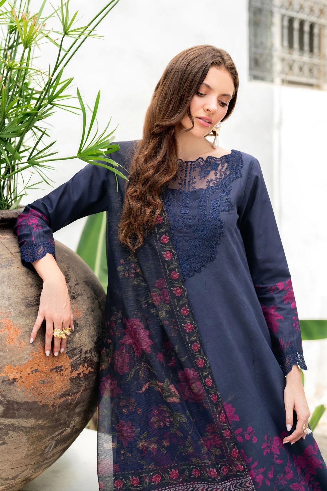 PV - Lawn Dress K-4046