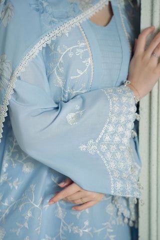 Cross Stitch Embroidered Lawn 3 Piece PV-1012
