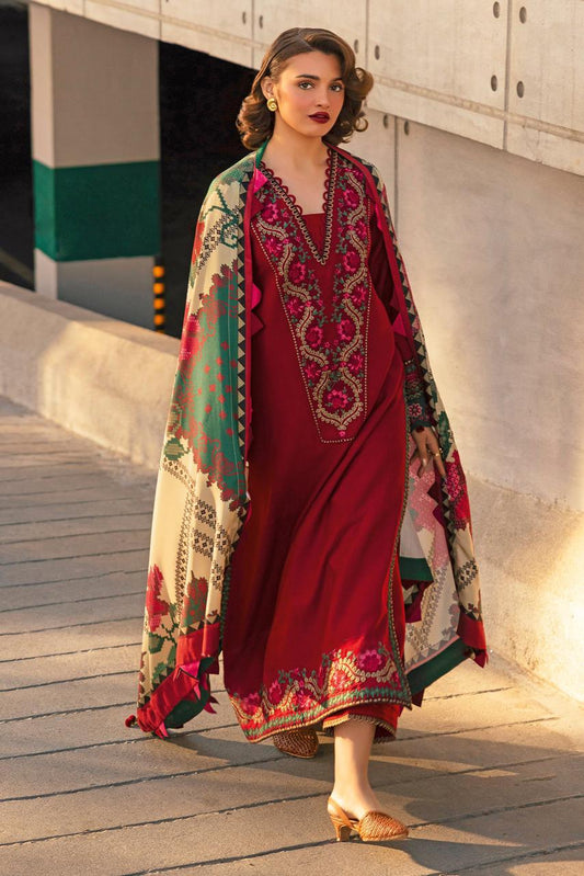 Charizma Embroidered Lawn 3 Piece PV-1015