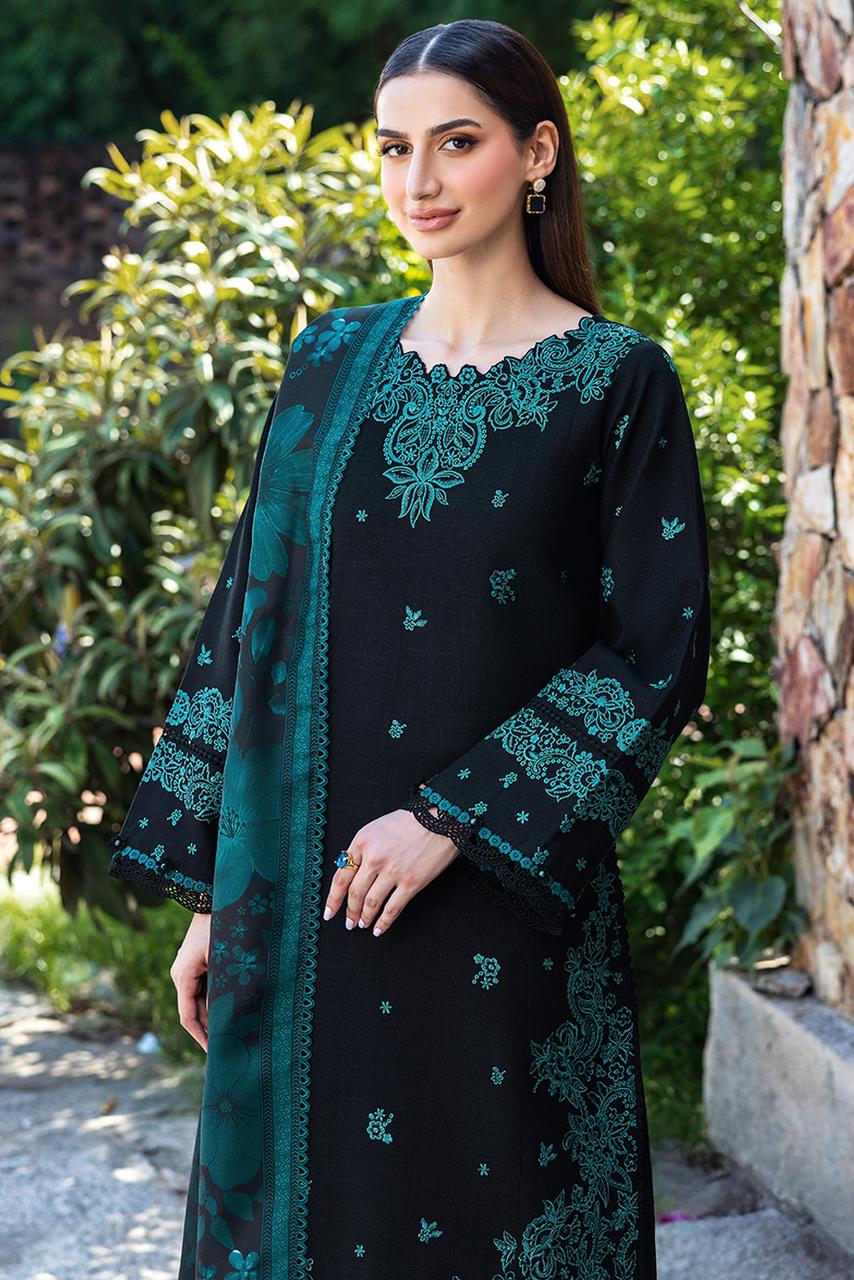 Farasha 3 Piece Embroidered Lawn PV-1016