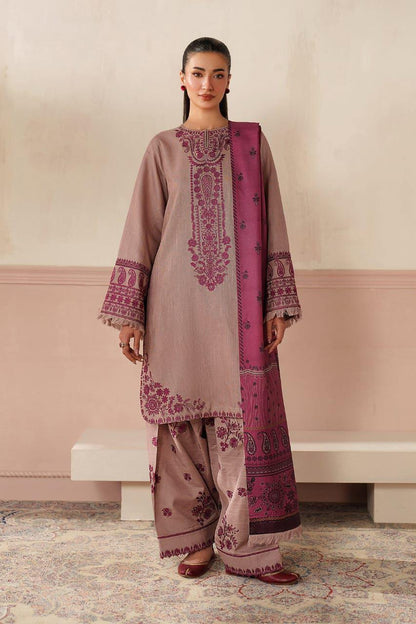 Baroque Embroidered Lawn 3 Piece Suit PV-1011