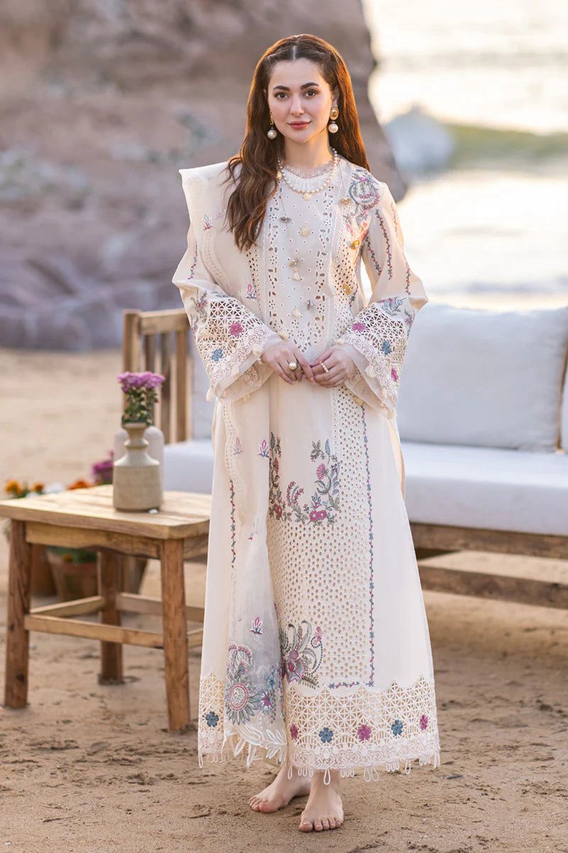 Qalamkar 3 Piece Embroidered Lawn PV-1006