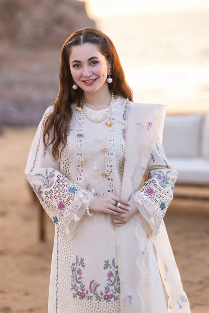 Qalamkar 3 Piece Embroidered Lawn PV-1006