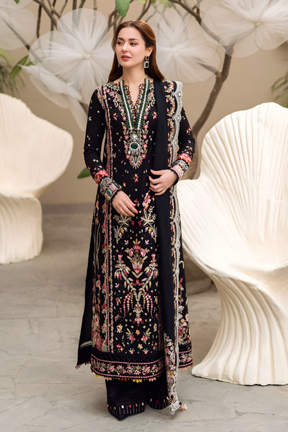Qalamkar Embroidered Lawn 3 Piece PV-1004