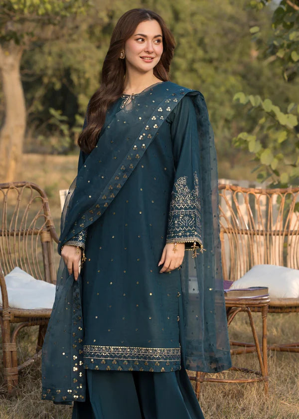 Poshak Villa Embroidered Lawn 3 Piece PV-170