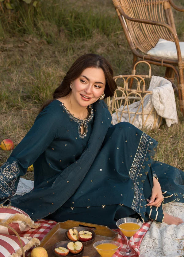 Poshak Villa Embroidered Lawn 3 Piece PV-170