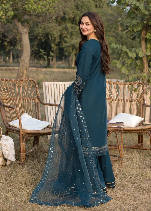 Poshak Villa Embroidered Lawn 3 Piece PV-170