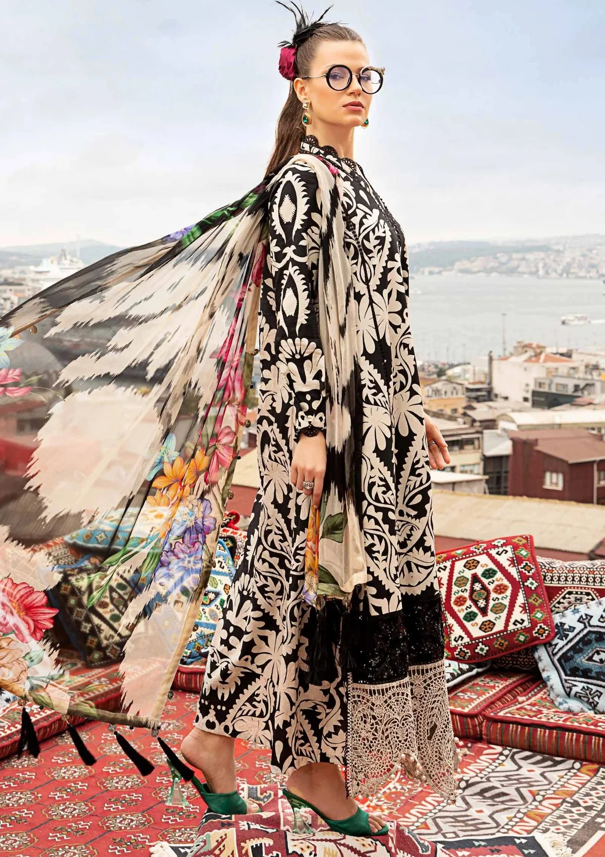 PV - Lawn Dress K-4045