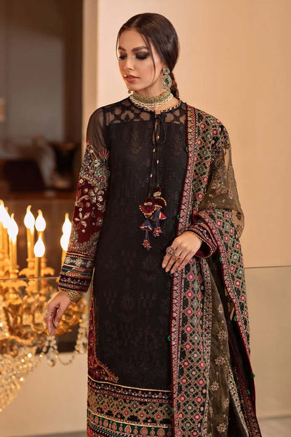Poshak Villa 3 Piece Heavy Embroidery Lawn PV-13143