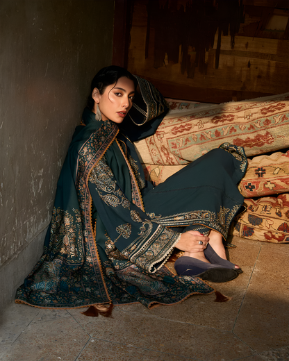 Bareeze Embroidered 3 Piece Lawn PV-3003