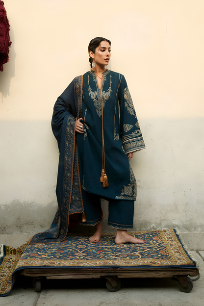 Bareeze Embroidered 3 Piece Lawn PV-3003