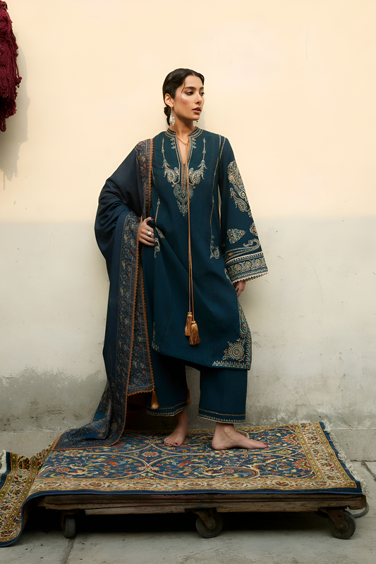 Bareeze Embroidered 3 Piece Lawn PV-3003